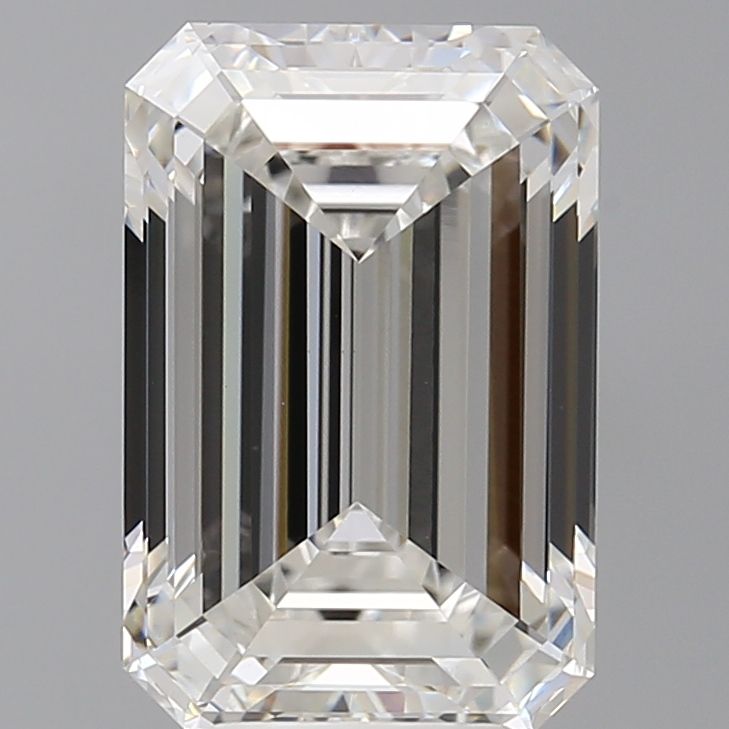 5.59 ct. emerald Lab Grown Diamond front image