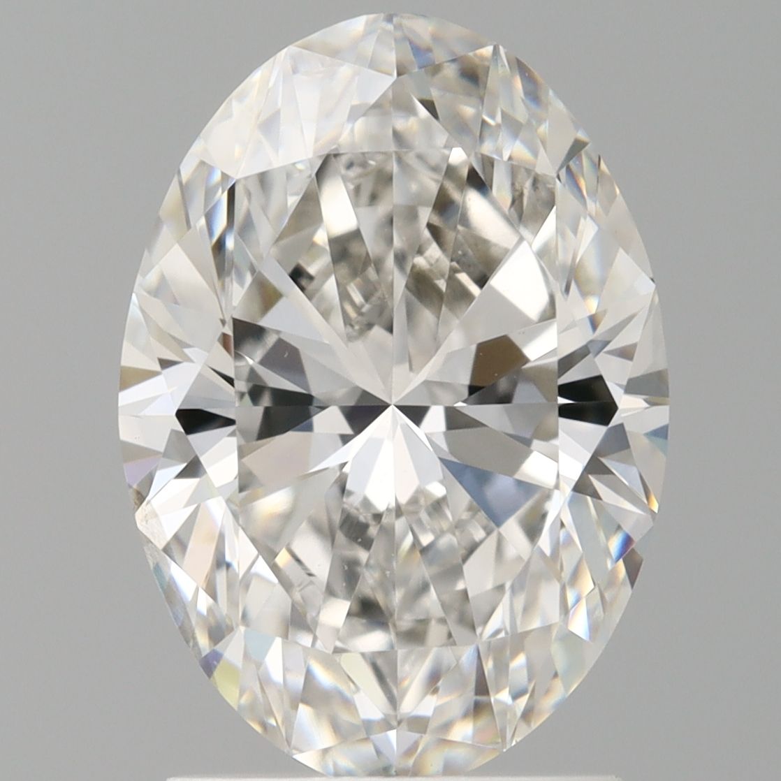 2.04 ct. oval Lab Grown Diamond front image