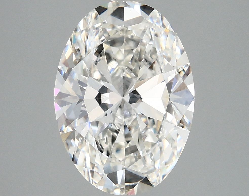 2.98 ct. oval Lab Grown Diamond front image