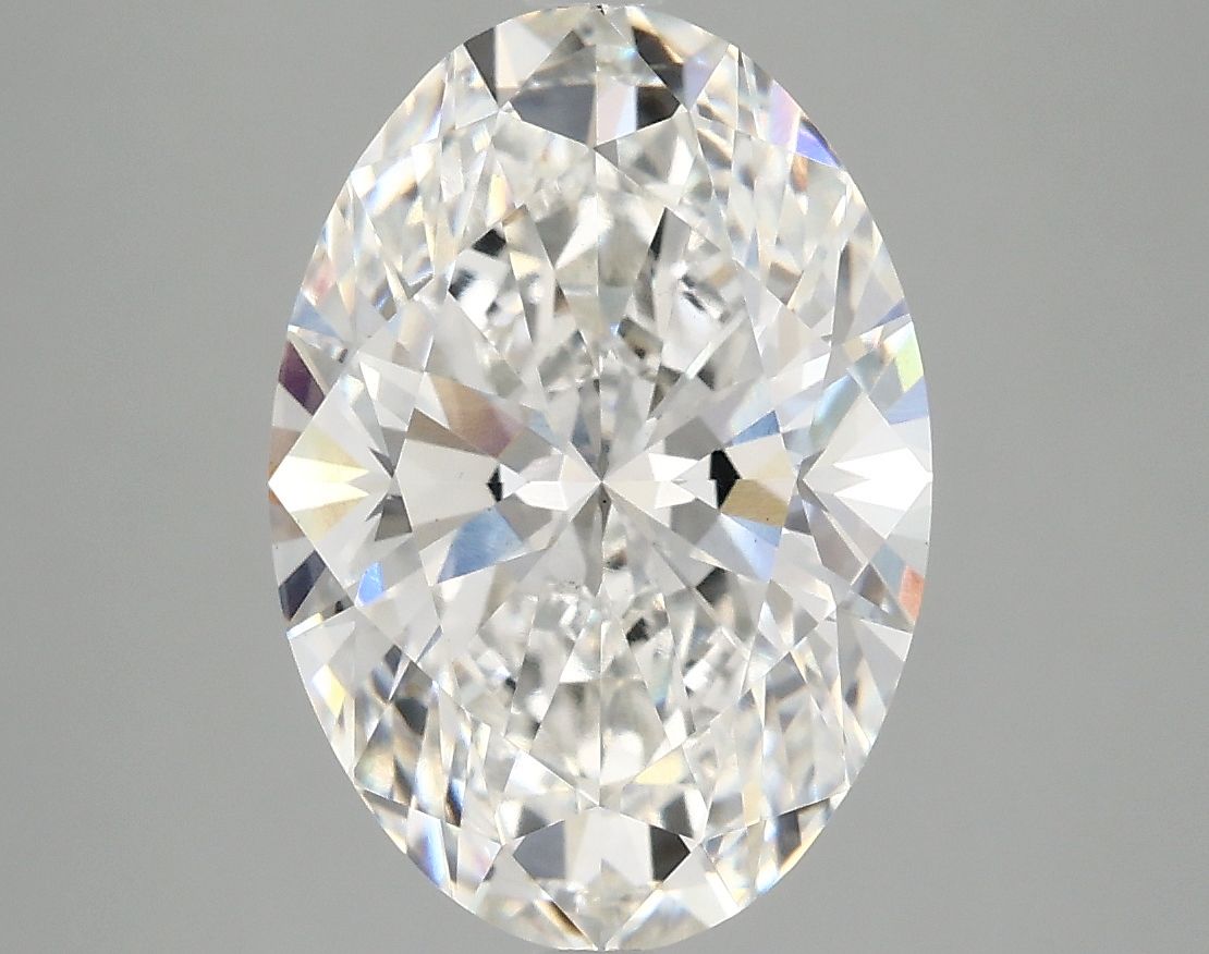 4.10 ct. oval Lab Grown Diamond front image