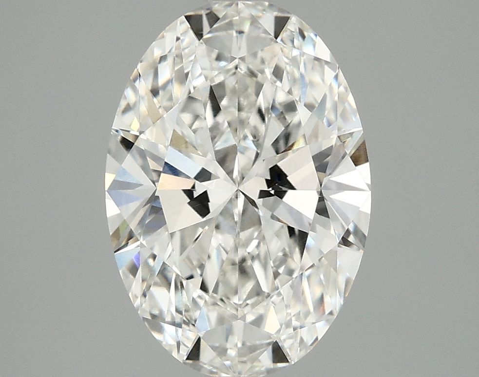 3.01 ct. oval Lab Grown Diamond front image