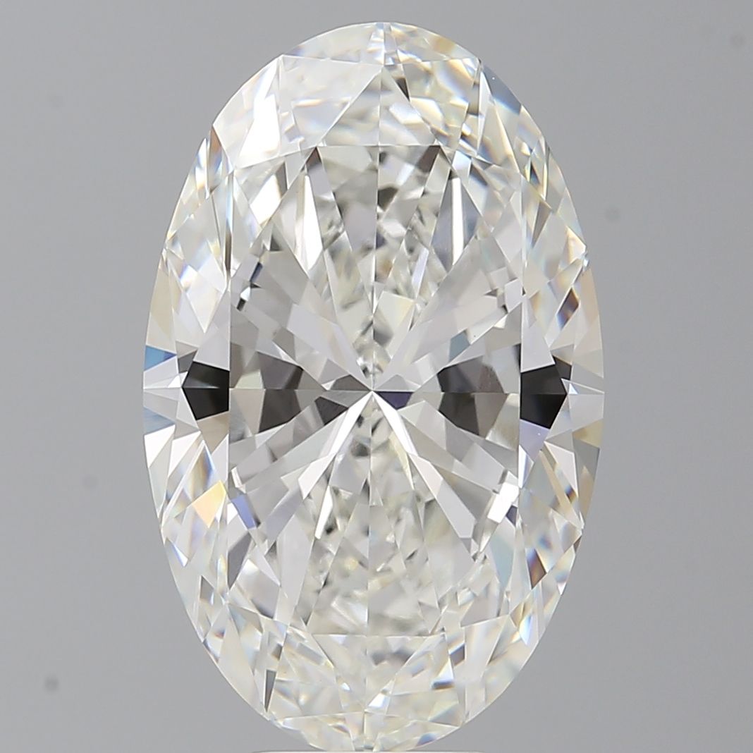 9.58 ct. oval Lab Grown Diamond front image