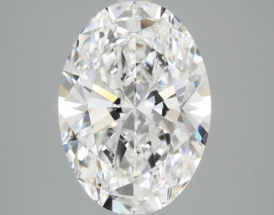 3.90 ct. oval Lab Grown Diamond front image