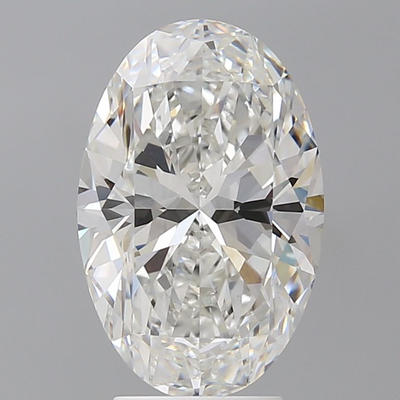 4.03 ct. oval Lab Grown Diamond front image
