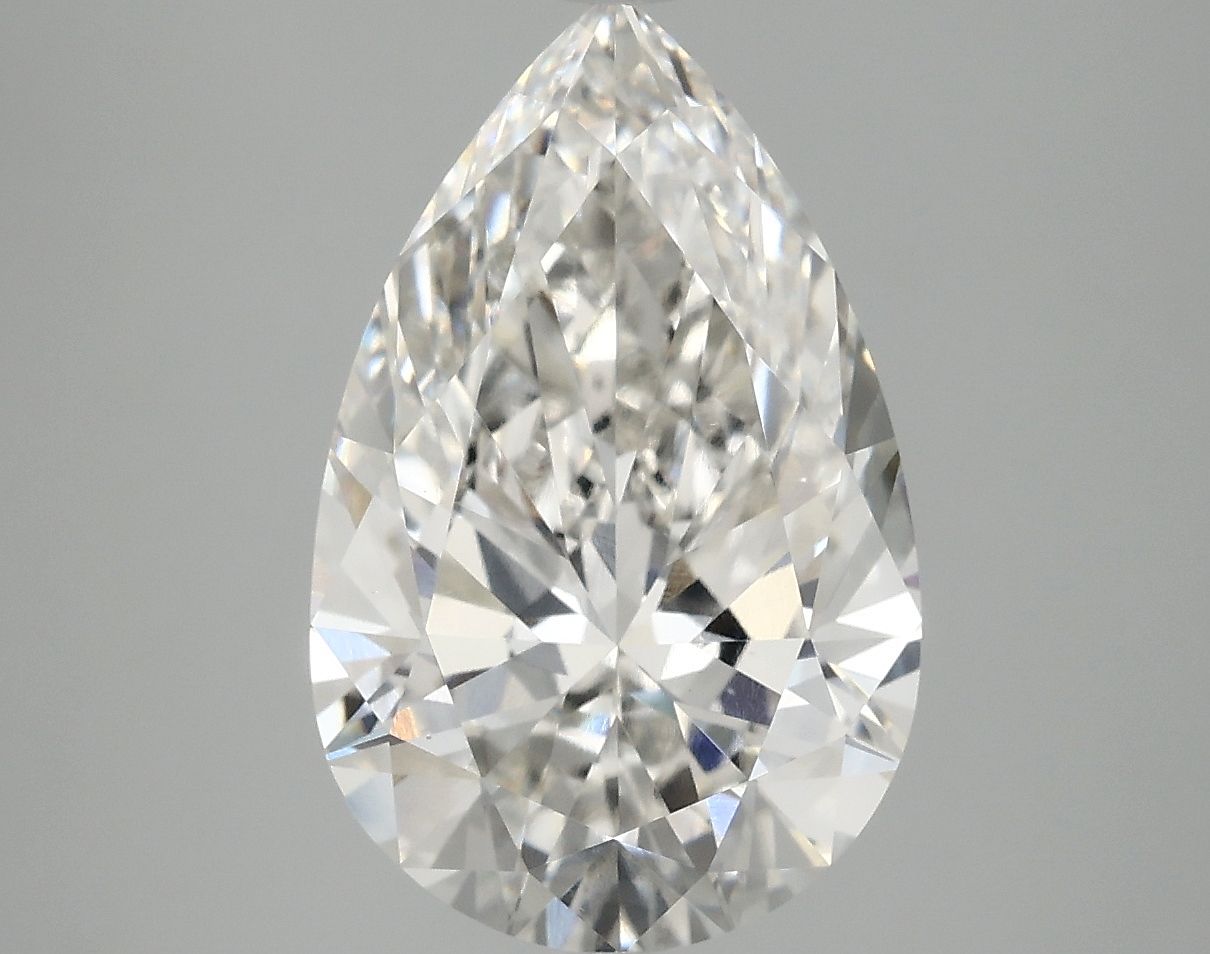 4.10 ct. pear Lab Grown Diamond front image