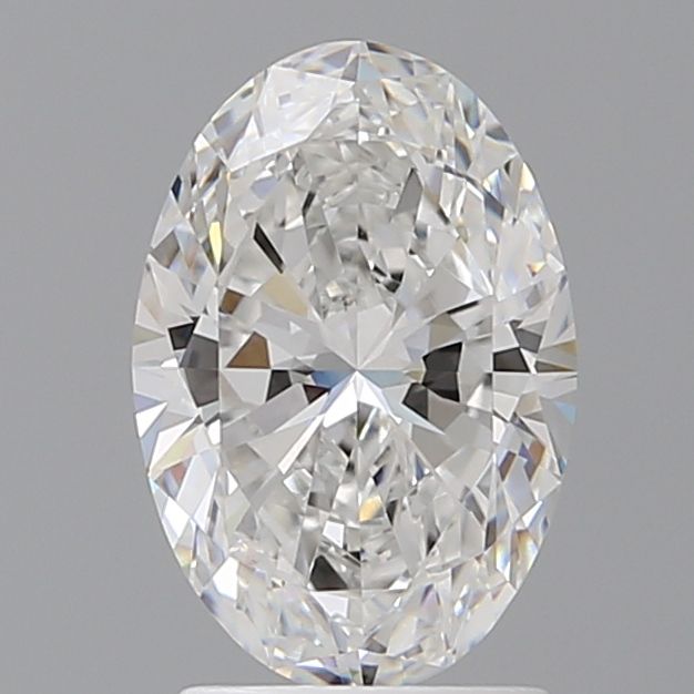2.10 ct. oval Lab Grown Diamond front image