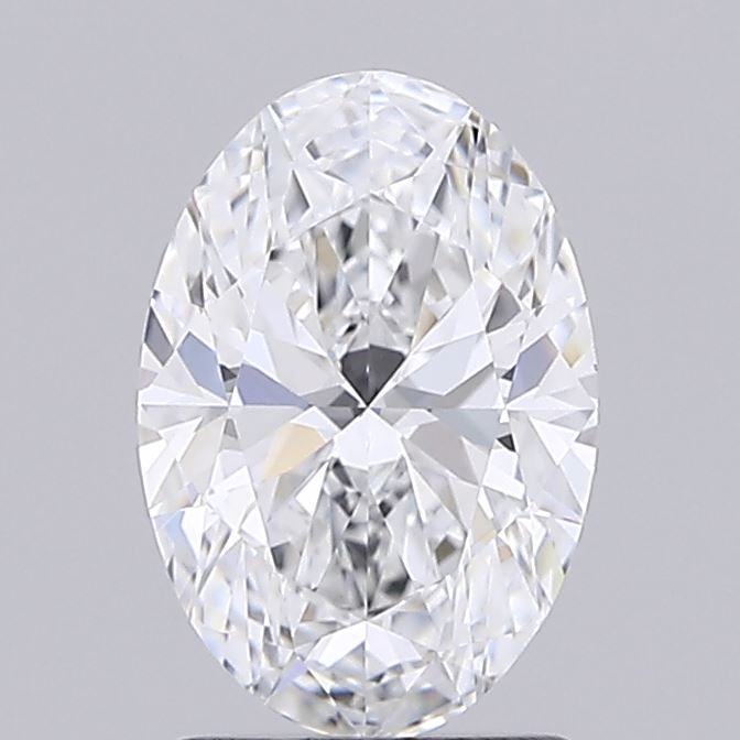 1.57 ct. oval Lab Grown Diamond front image