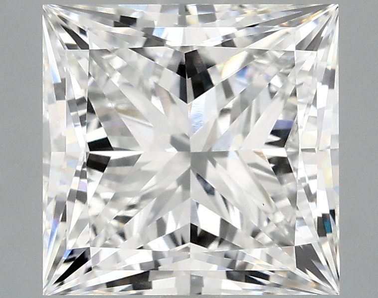 3.88 ct. princess Lab Grown Diamond front image