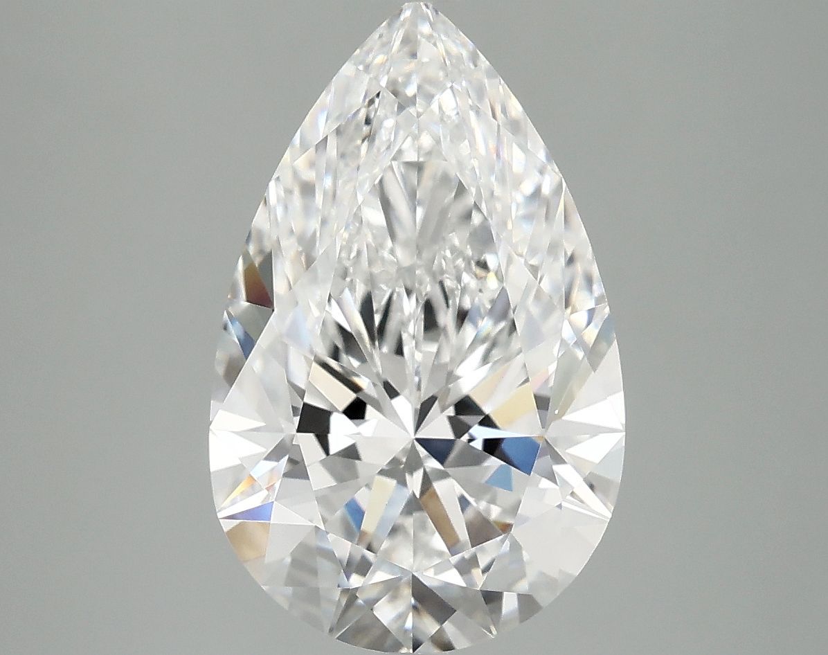 4.10 ct. pear Lab Grown Diamond front image