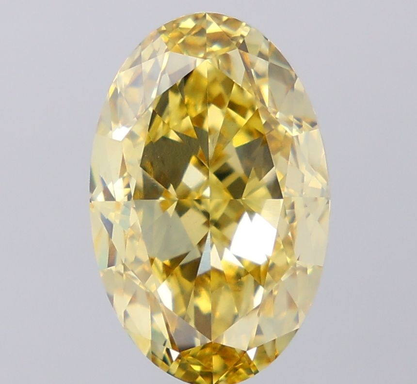 7.53 ct. oval Lab Grown Diamond front image