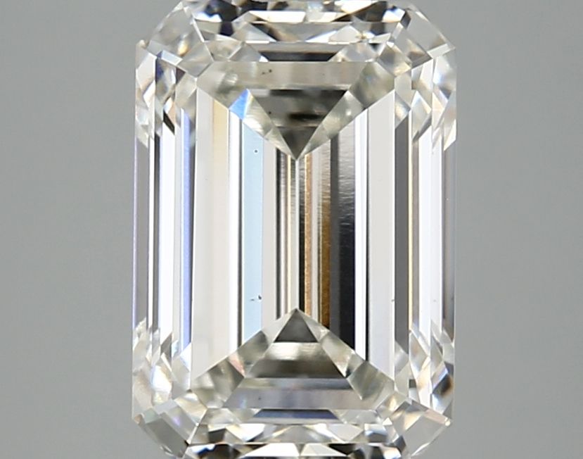 4.05 ct. emerald Lab Grown Diamond front image