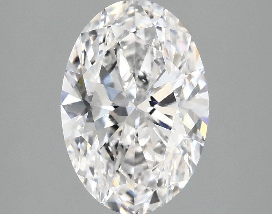 2.07 ct. oval Lab Grown Diamond front image