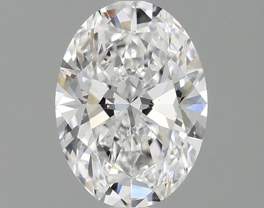 1.10 ct. oval Lab Grown Diamond front image