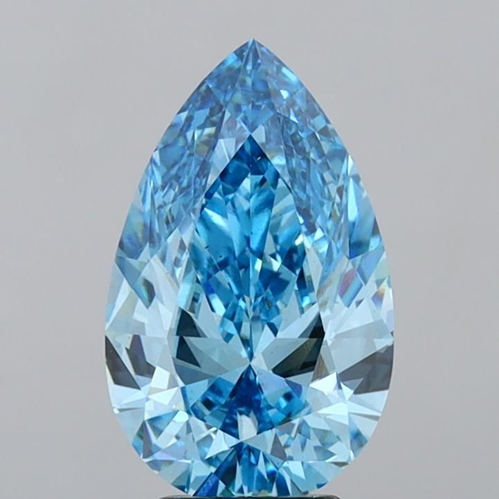 3.77 ct. pear Lab Grown Diamond front image