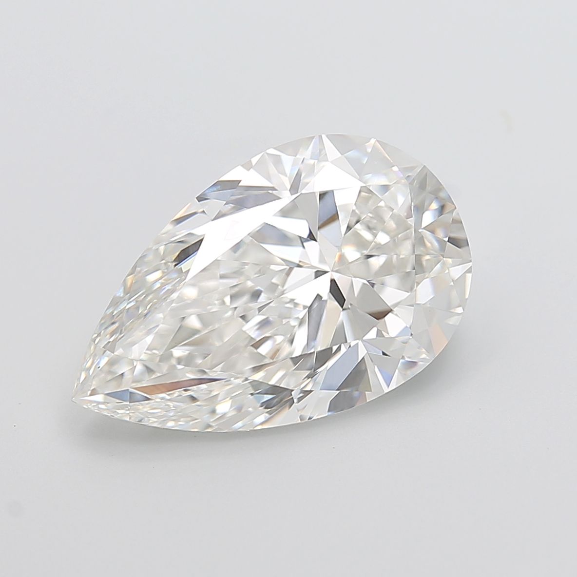 9.41 ct. pear Lab Grown Diamond front image