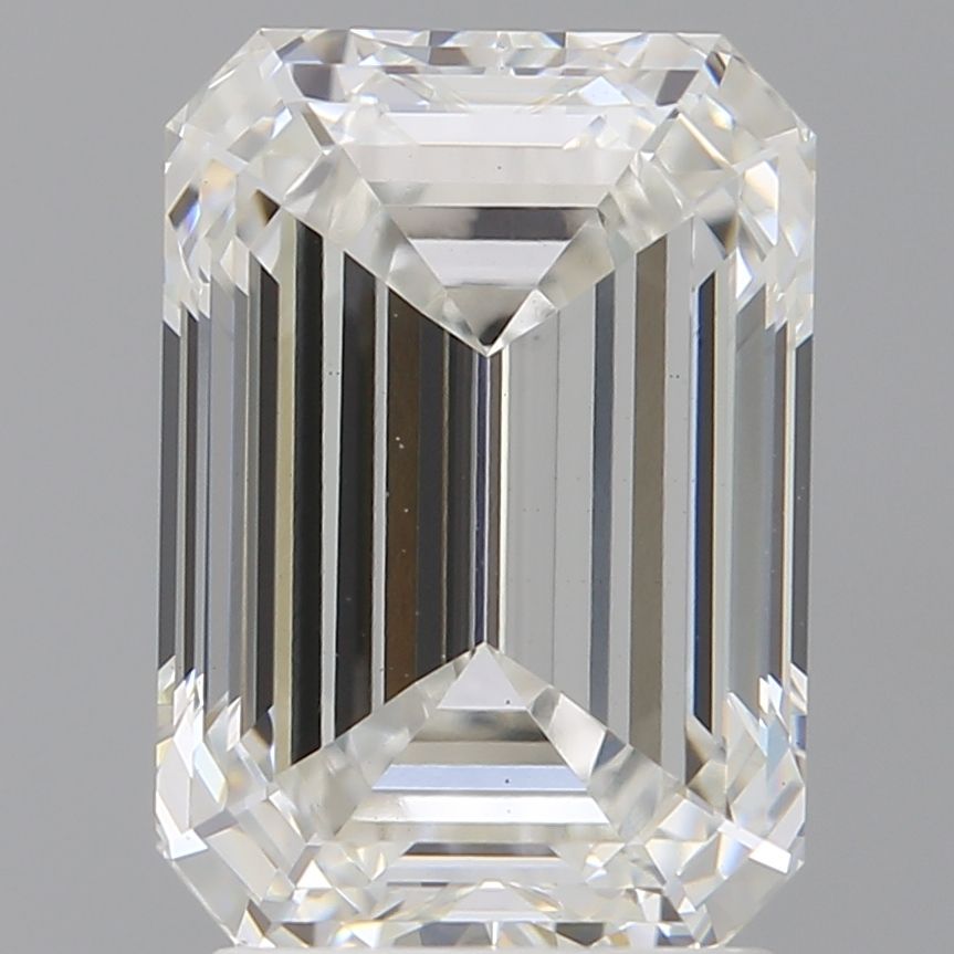 3.03 ct. emerald Lab Grown Diamond front image