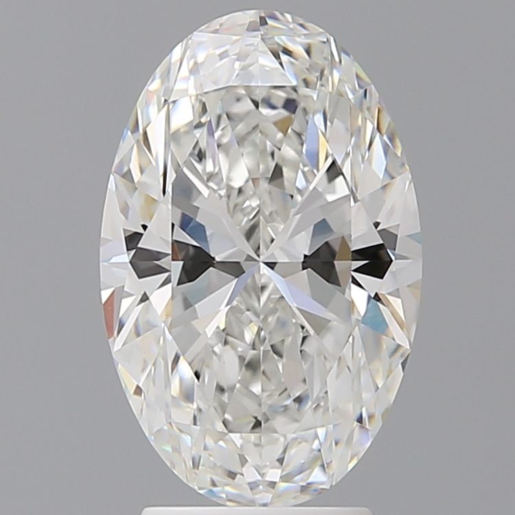 3.60 ct. oval Lab Grown Diamond front image