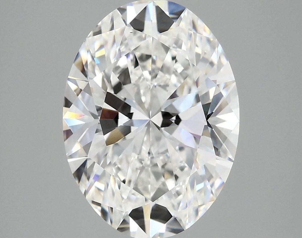 4.10 ct. oval Lab Grown Diamond front image
