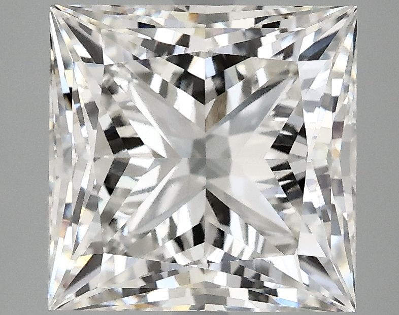 4.12 ct. princess Lab Grown Diamond front image