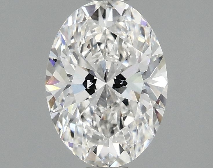 1.35 ct. oval Lab Grown Diamond front image