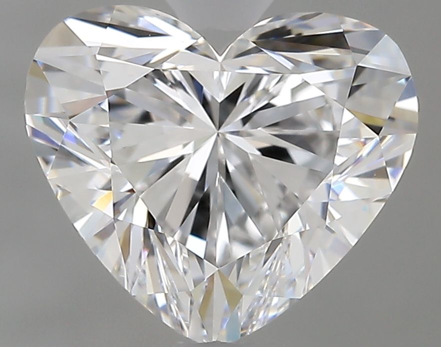 1.77 carat e IF EX Cut IGI heart diamond