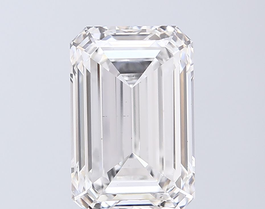5.03 ct. emerald Lab Grown Diamond front image