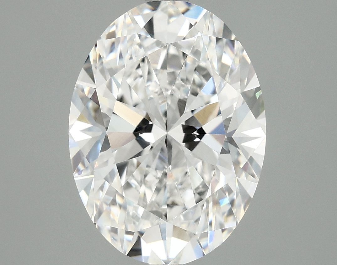 3.92 ct. oval Lab Grown Diamond front image