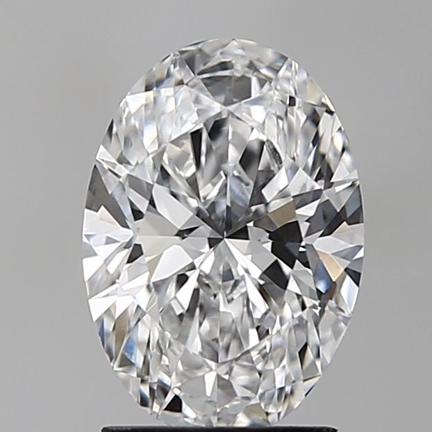 2.08 ct. oval Lab Grown Diamond front image