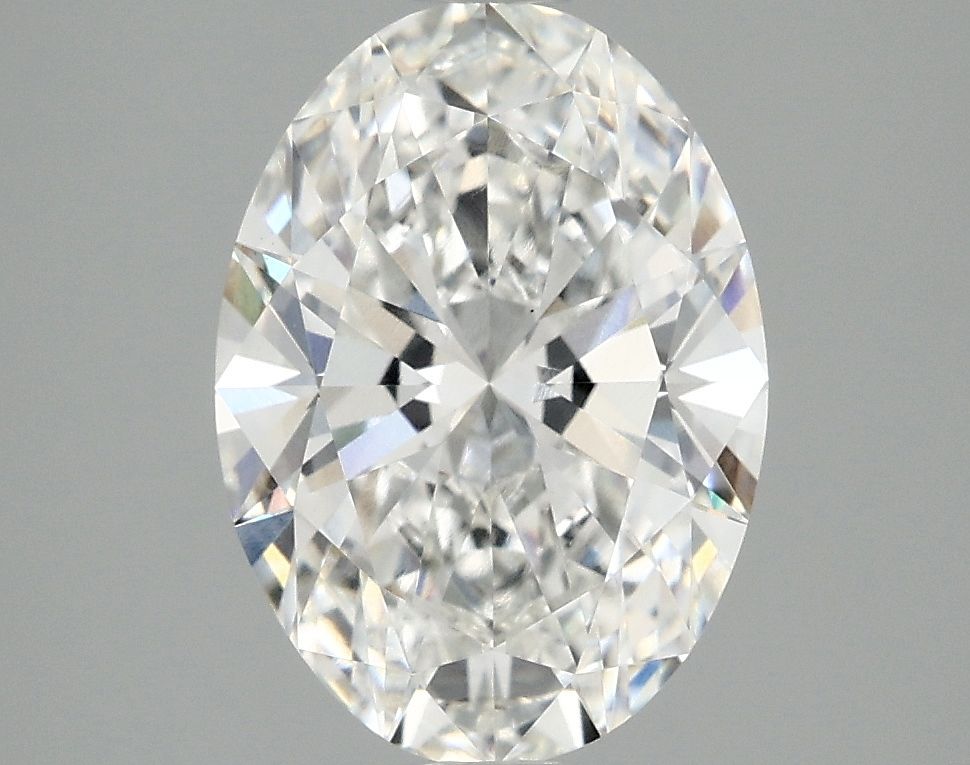 2.85 ct. oval Lab Grown Diamond front image