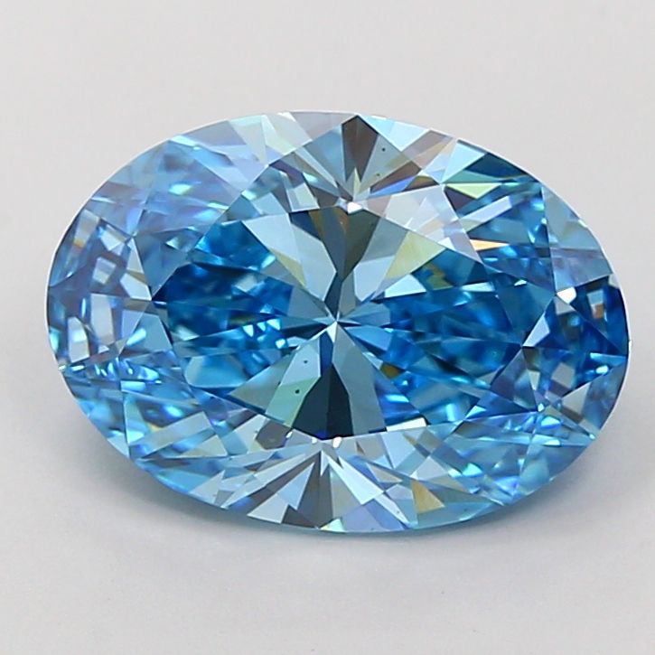 4.06 ct. oval Lab Grown Diamond front image