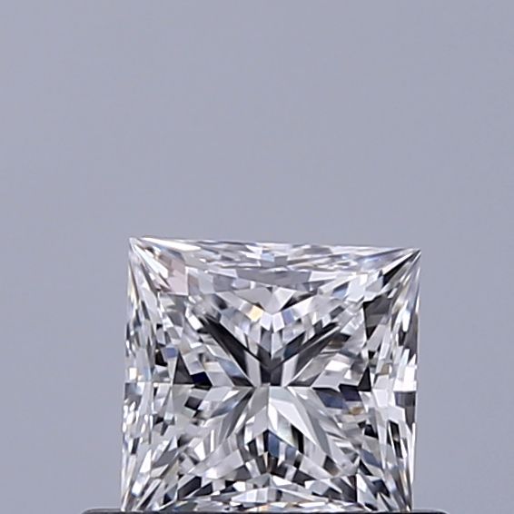 0.58 ct. princess Lab Grown Diamond front image
