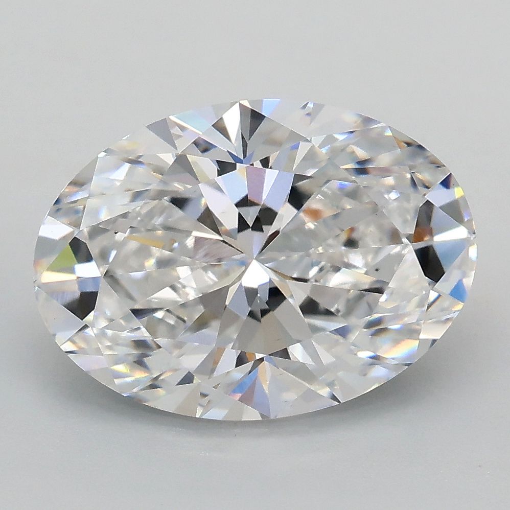 3.09 ct. oval Lab Grown Diamond front image