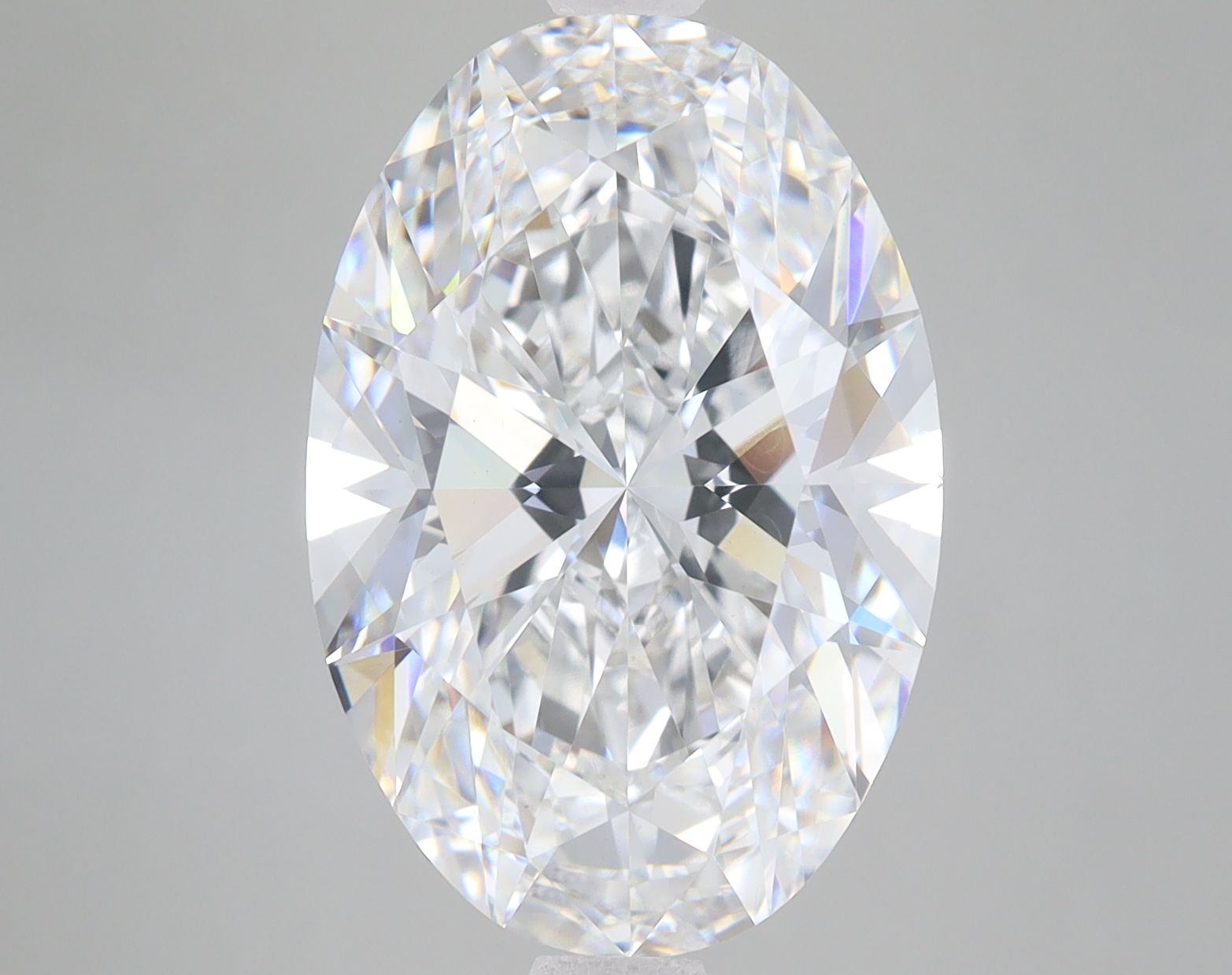 8.03 ct. oval Lab Grown Diamond front image