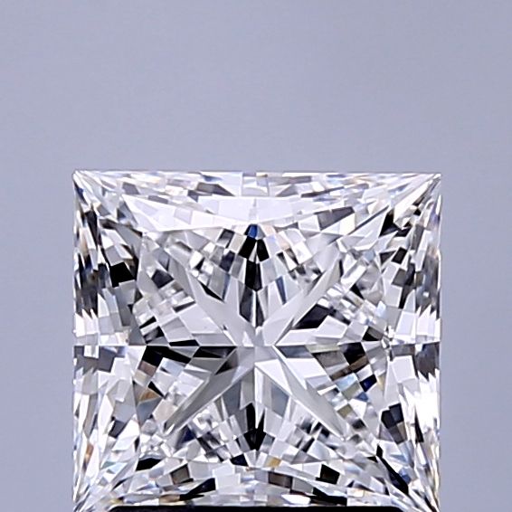 2.09 ct. princess Lab Grown Diamond front image