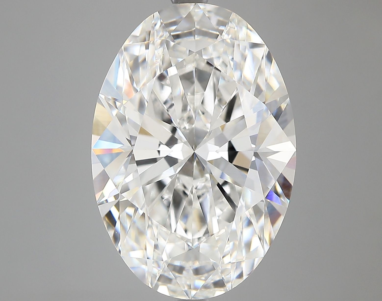 7.78 ct. oval Lab Grown Diamond front image