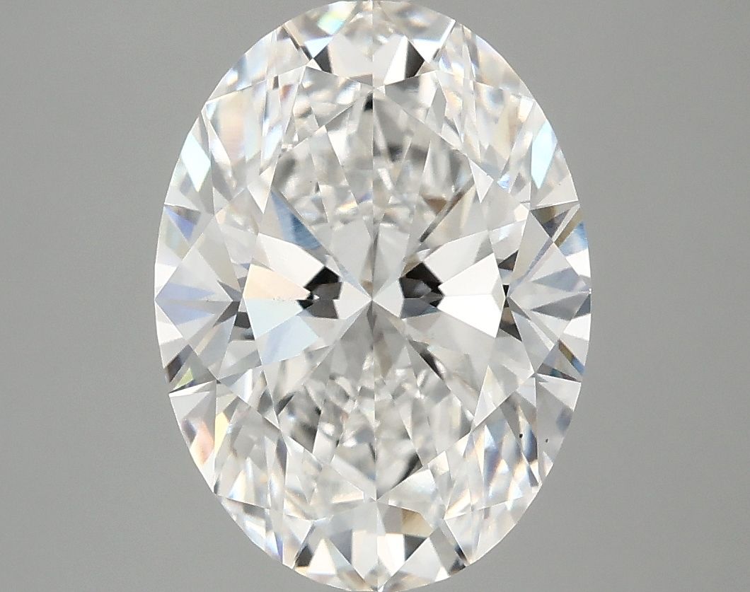 4.10 ct. oval Lab Grown Diamond front image