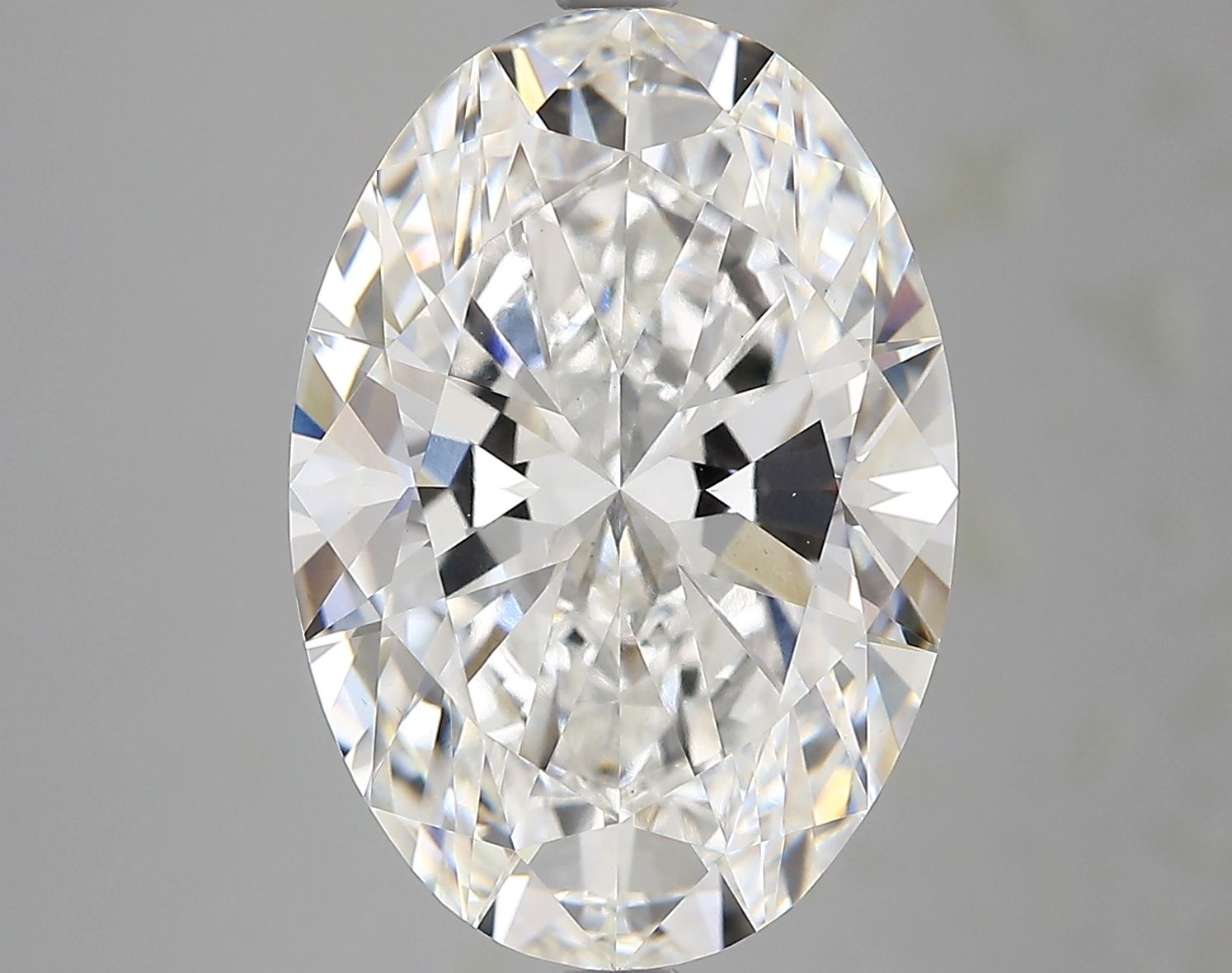 7.05 ct. oval Lab Grown Diamond front image