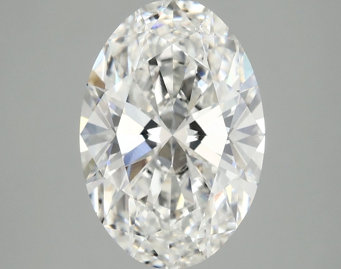 3.86 ct. oval Lab Grown Diamond front image