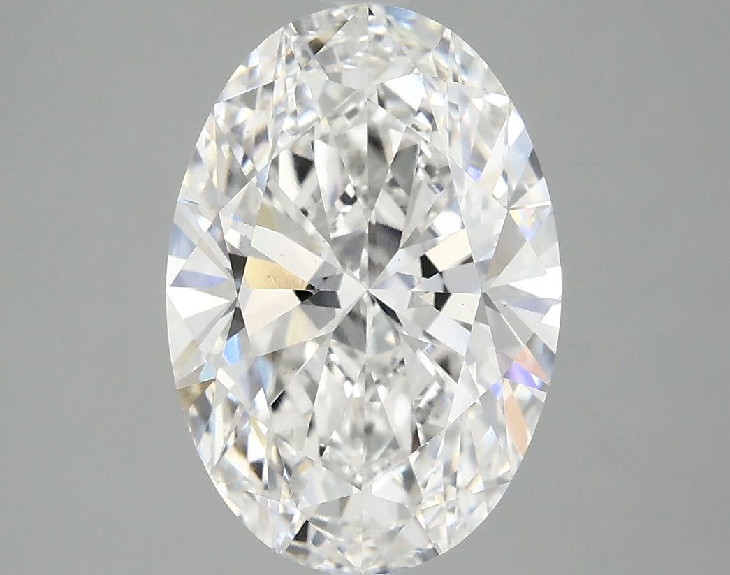 3.02 ct. oval Lab Grown Diamond front image