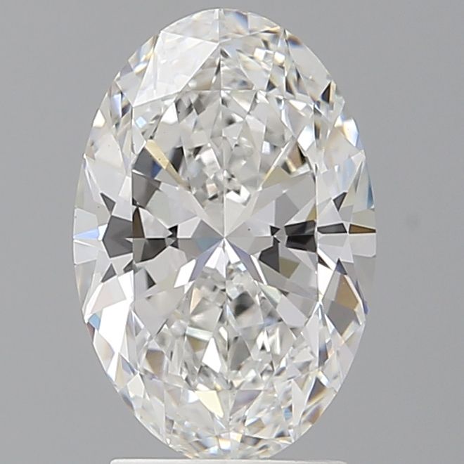 2.58 ct. oval Lab Grown Diamond front image