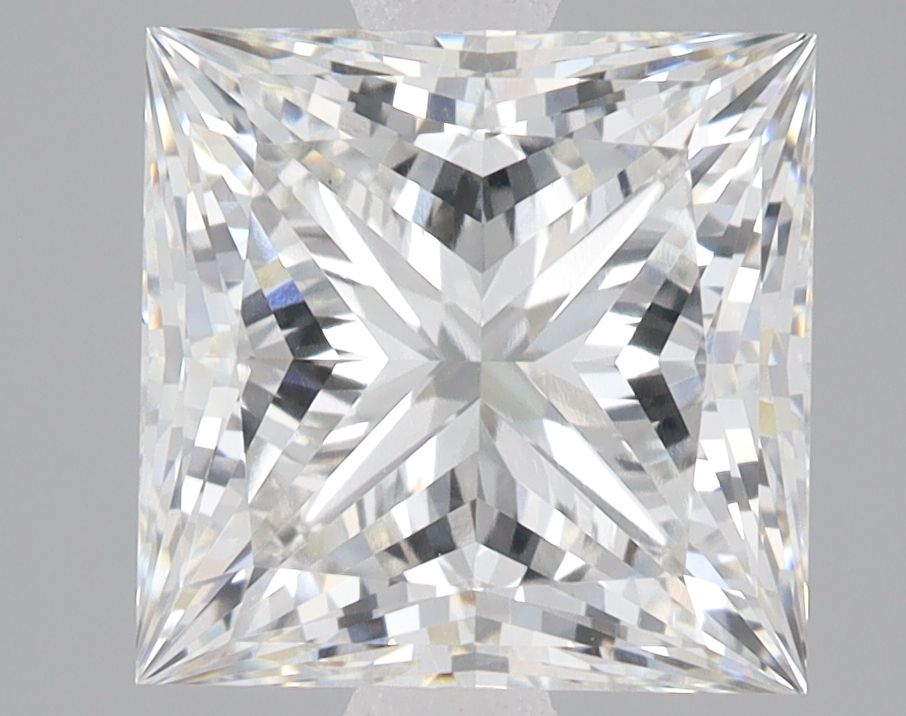 4.09 ct. princess Lab Grown Diamond front image