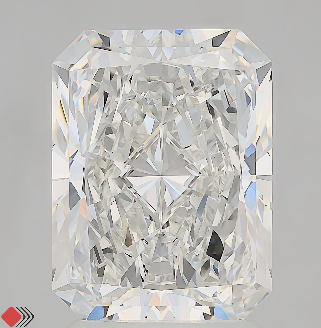 2.50 ct. radiant Lab Grown Diamond front image