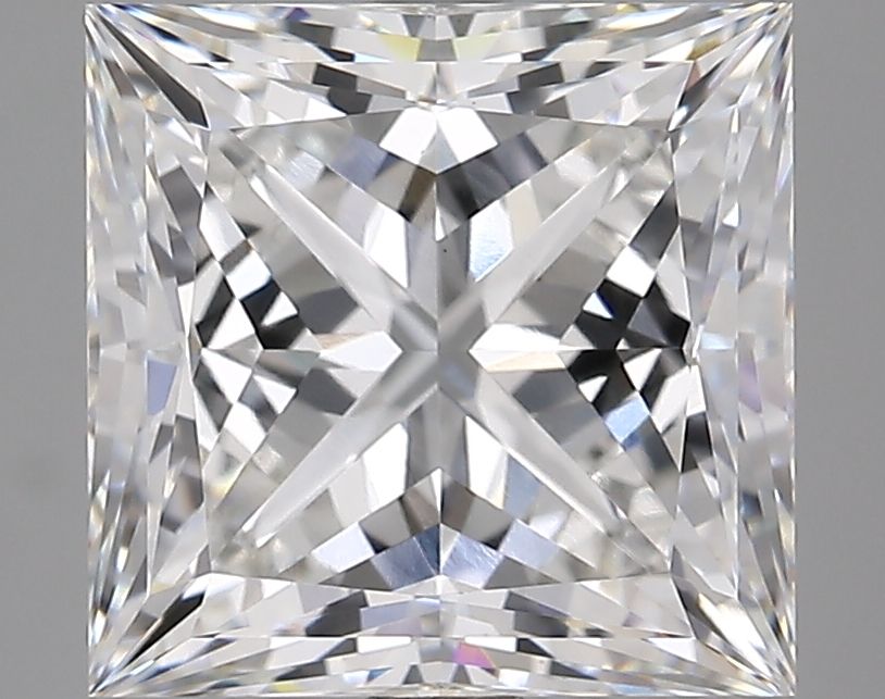 5.09 ct. princess Lab Grown Diamond front image