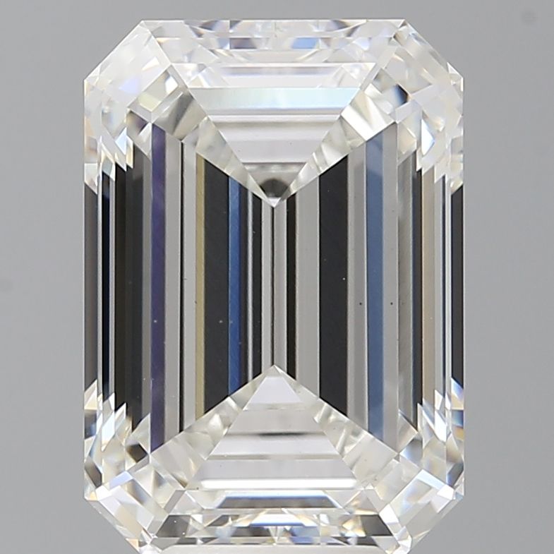 7.54 ct. emerald Lab Grown Diamond front image
