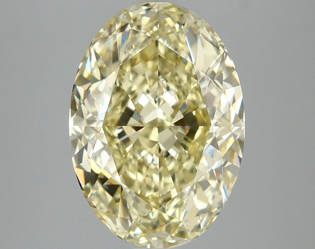 5.09 ct. oval Lab Grown Diamond front image