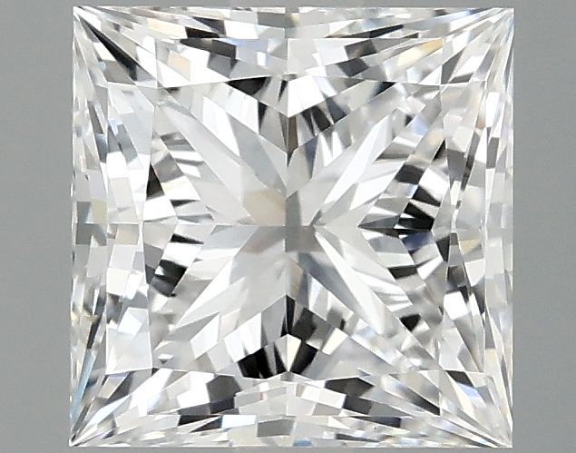 2.10 ct. princess Lab Grown Diamond front image