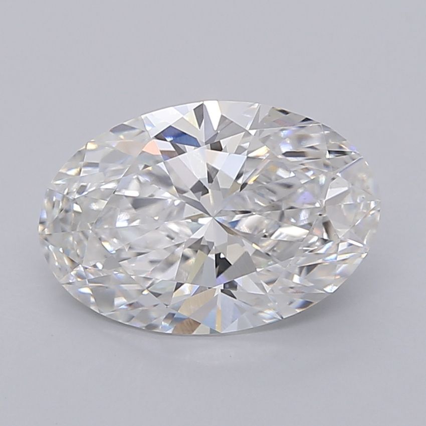 3.05 ct. oval Lab Grown Diamond front image