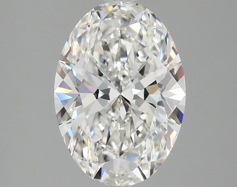 2.10 ct. oval Lab Grown Diamond front image