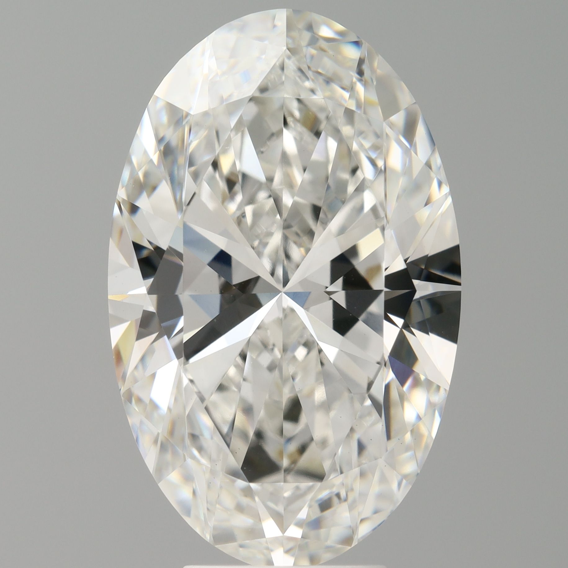 7.01 ct. oval Lab Grown Diamond front image