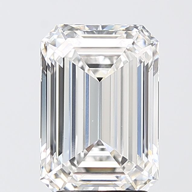 3.02 ct. emerald Lab Grown Diamond front image